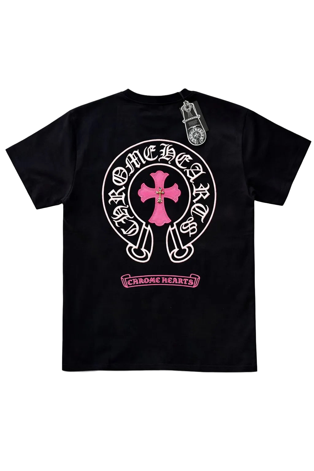 Chrome Hearts Horseshoe Pink Tee