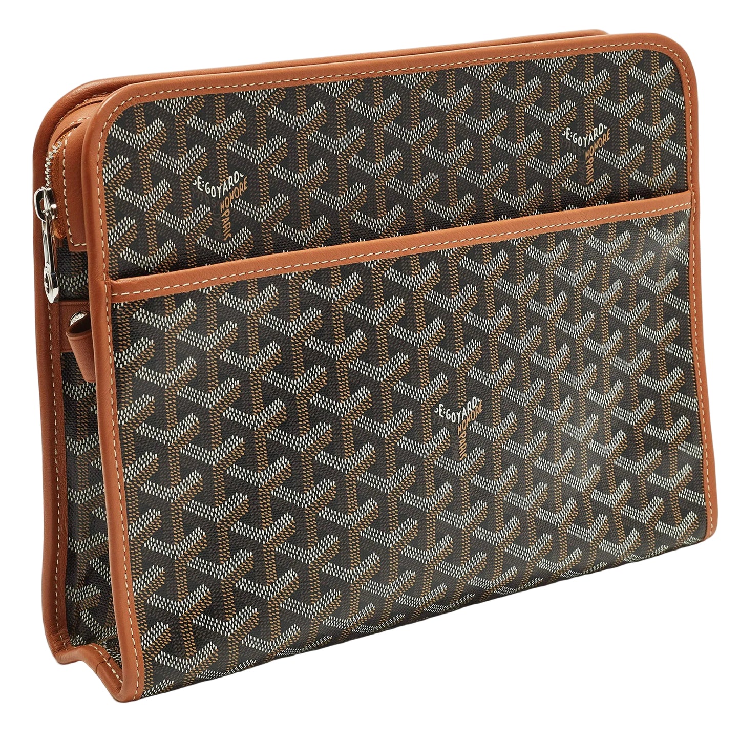 GOYARD JOUVENCE TOILETRY BAG GM BROWN/BLACK